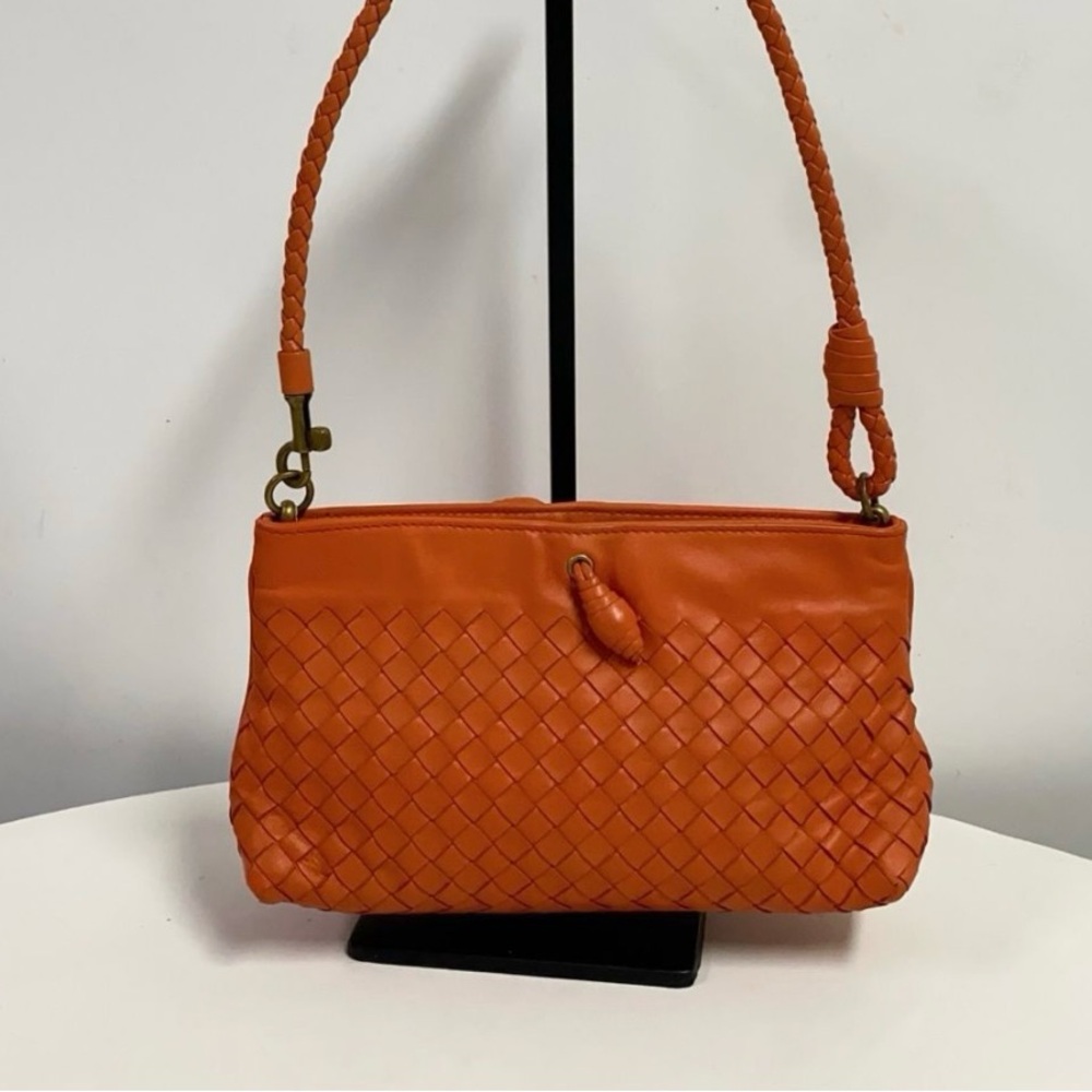 Bottega Veneta Knot Intrecciato Shoulder Bag